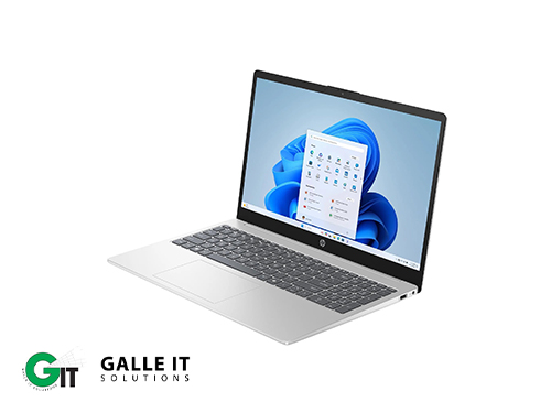 HP 15-fd1315/1319TU Laptop Core i3 14th Gen 8GB Ram/512GB SSD/15.6FHD/Win11 with Backpack (03 Year Warranty)