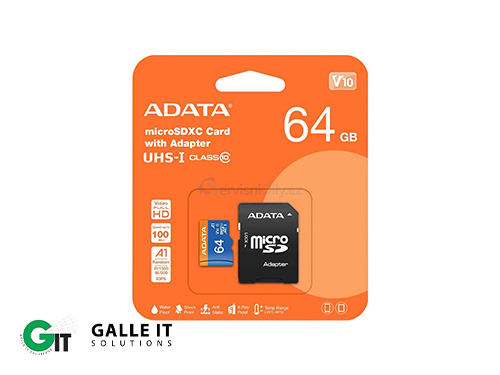 ADATA 64GB Micro SD Card