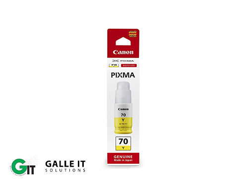 Canon 70 Yellow Genuine Ink