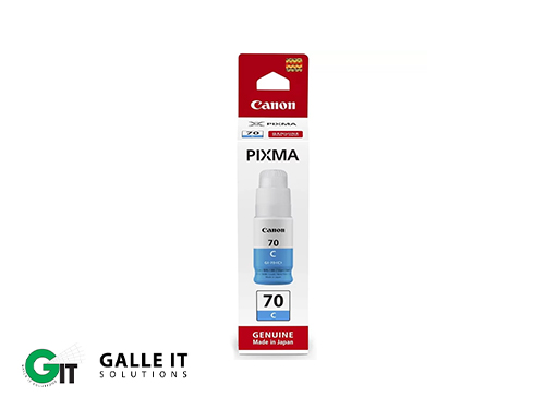 Canon 70 Cyan Genuine Ink