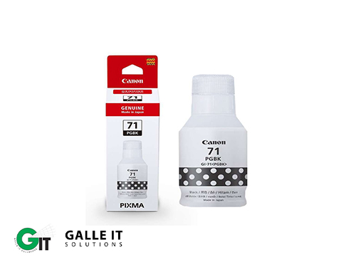 Canon 71 Black Genuine Ink