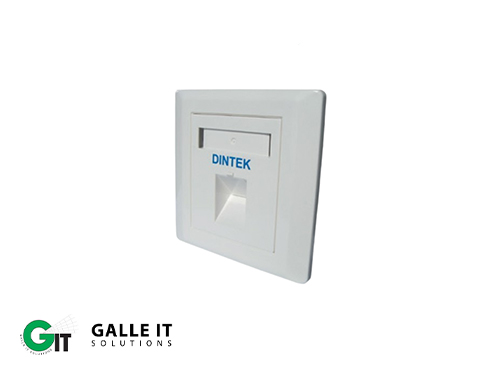 Dintek Single face plate