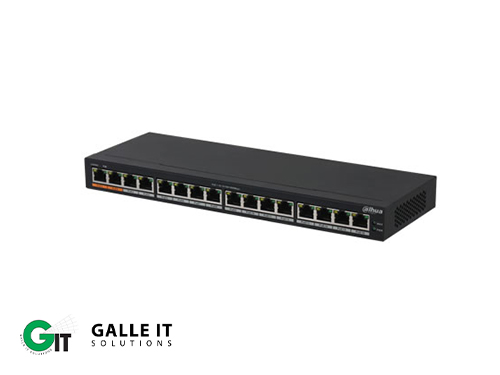 Dahua DH-PFS3016-16GT 16 Port Gigabit Desktop Switch