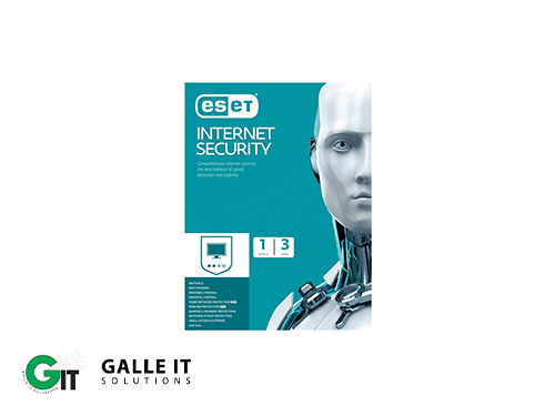 Eset Internet Security  Virus Guard 1 Device 3 Year