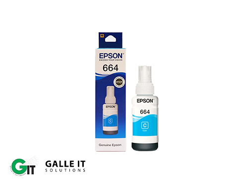 Epson 664 Cyan Genuine Ink