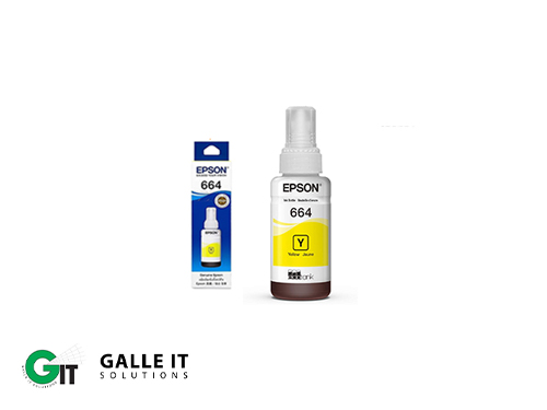Epson 664 Yellow Genuine Ink