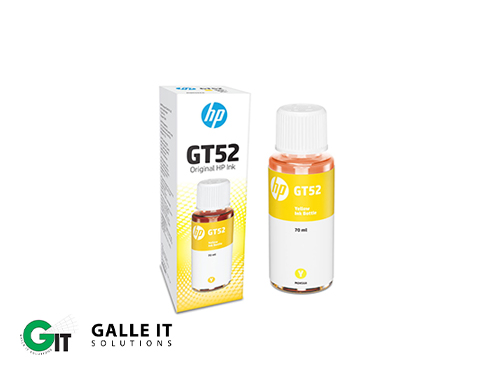 HP GT52 Yellow Genuine Ink