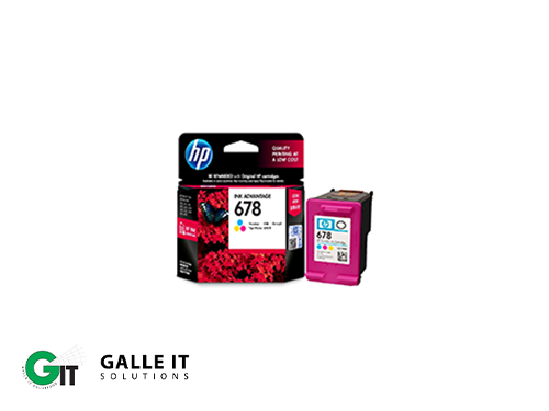 HP 678 Color Genuine Cartridge