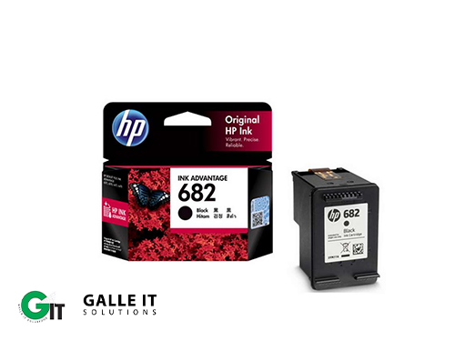 HP 682 Black Genuine Cartridge