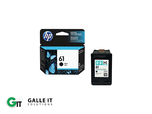 HP 61 Black Genuine Cartridge