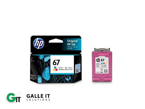 HP 67 Color Genuine Cartridge