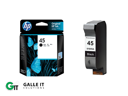 HP 45 Black Plotter Ink