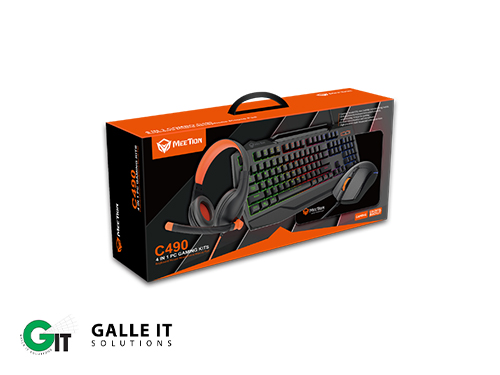 Meetion C490 Gaming 4 In 1 Combo Pack