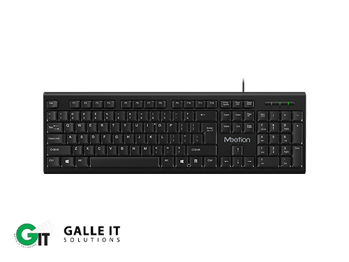 Meetion K100 Engish / Three Language  Wired Keyboard