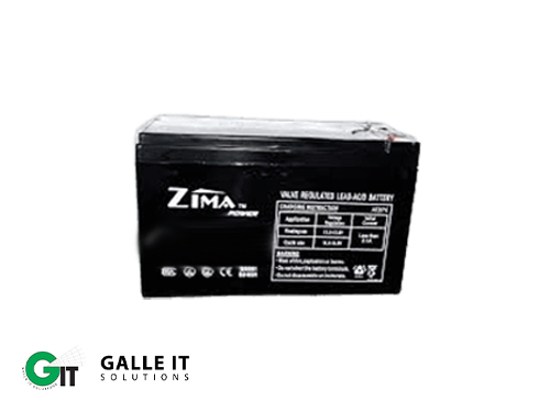 ZIMA 12V 7.5Ah UPS Battery
