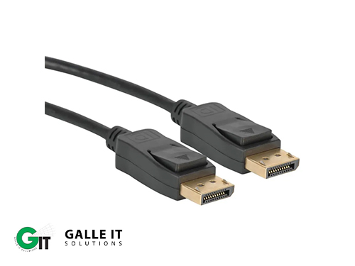 Display Port To Display Port Cable 1.5M