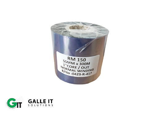 Premium 55MM 300M WAX Ribbon