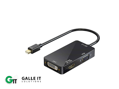 Mini Display Port To 3 in 1 Convertor Adapter