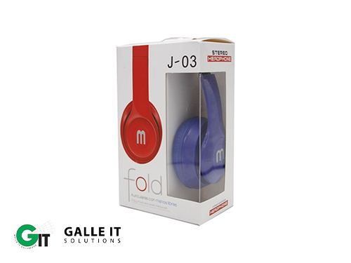 Fold J-03 Stereo Headset