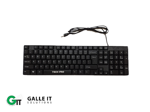 Tech Pro JY-520BLTE Wired  Keyboard