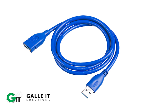 USB 2.0 Male to Female Extension Cable 3M
