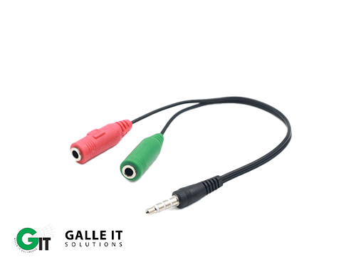 AUX Y Cable 1+2