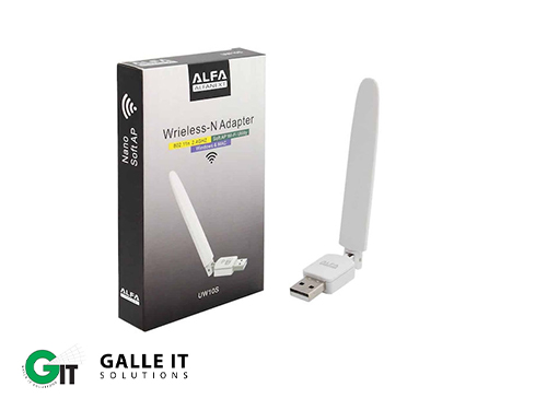 Alfa UW10S Wireless Adapter with Antenna