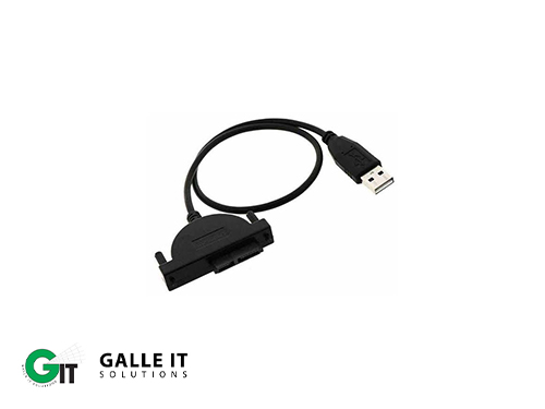USB 2.0 Laptop DVD Rom Convertor Adapter