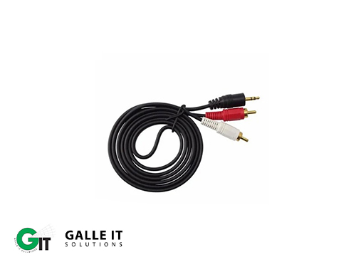 2RC To 3.5mm Stereo  AV Cable