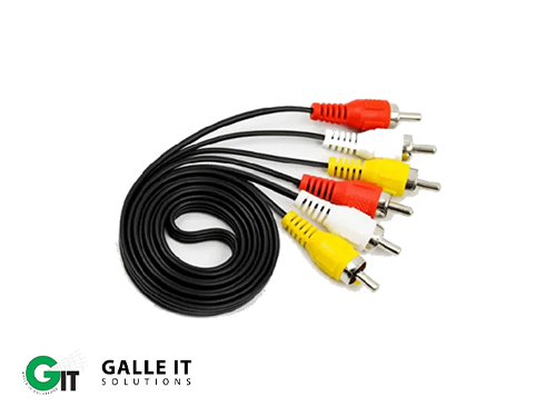 3RC To 3.5mm Stereo AV Cable