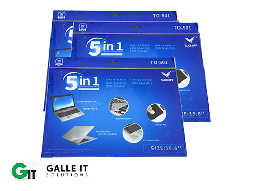 Laptop 15.6 Inch Skin Stickers Pack 5 In 1