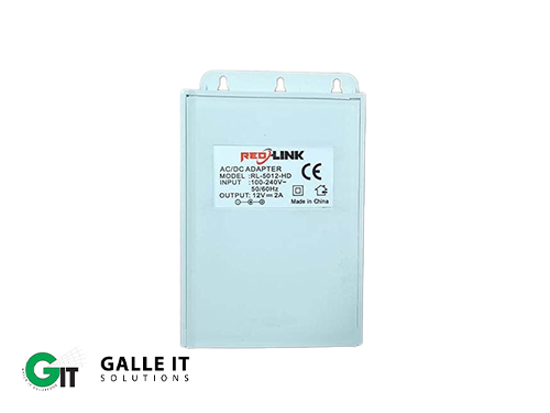Red Link CCTV Power Supply 12V 2A