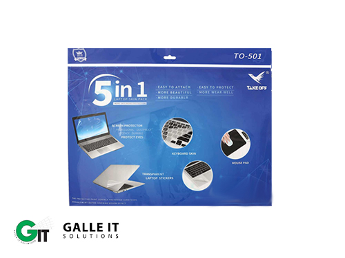 Laptop 14 Inch Skin Stickers Pack 5 In 1