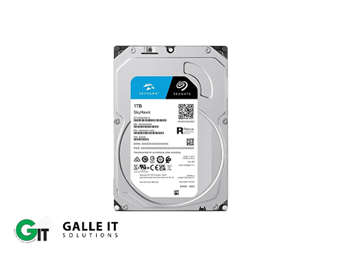 SEAGATE/WD  SKYHAWK/PURPLE 1TB Surveillance Hard Disk (01 Year Warranty)