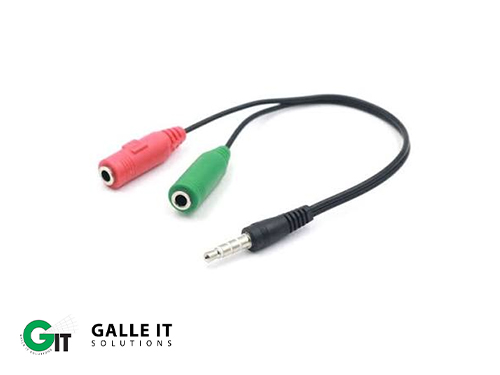 AUX Y Cable 2+1
