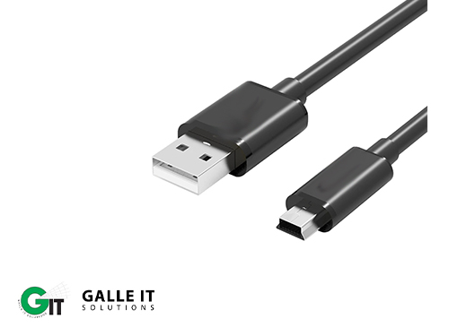 USB To USB AM-5P Cable 1.5M
