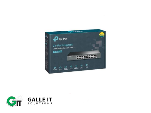 Tp-Link TL-SG1024D 24 Port 10/1000M Rack Mountable Switch